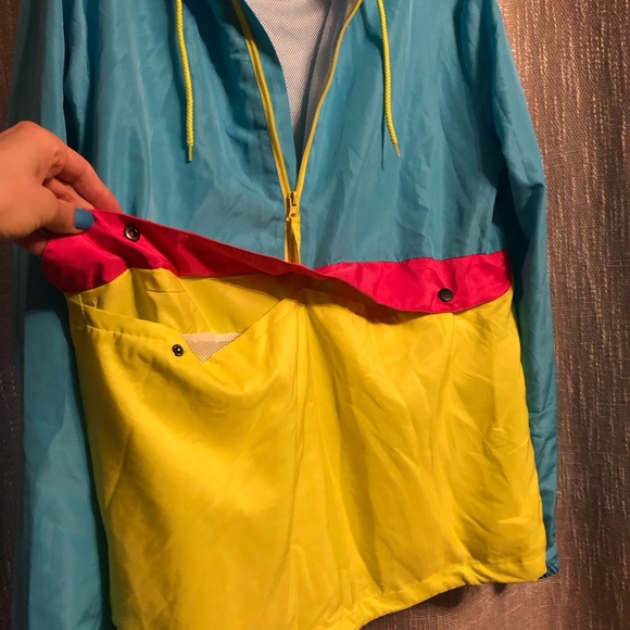 Retro Black Jack 1999 USA Windbreaker - Size Medium - Picture 2 of 6